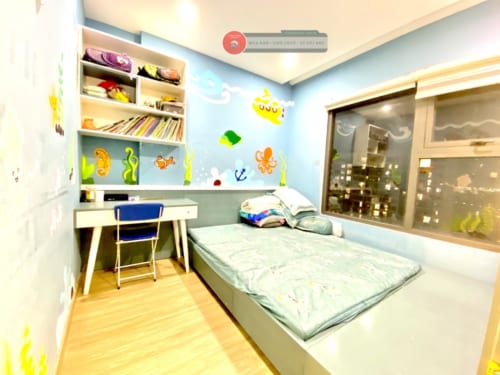 Phòng ngủ căn hộ Vinhomes Ocean Park
