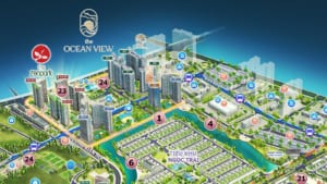 Phối cảnh 3D Pavilion Vinhomes Ocean Park