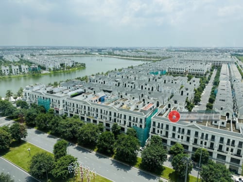 View biển hồ ngọc trai căn hộ masteri vinhomes ocean park