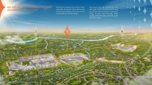 Vị trí dự án Vinhomes ocean park 3 hưng yên